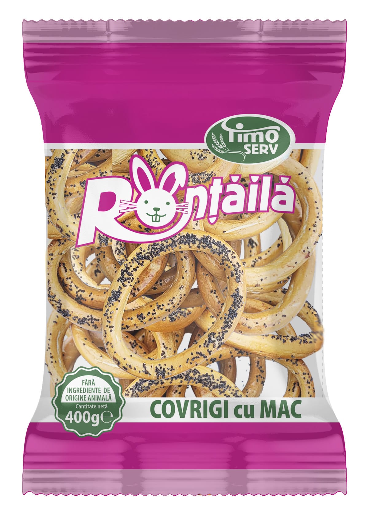 Covrigi cu mac Ronțăilă 400g