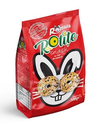 Covrigei turtiți Rotițe Ronțăilă