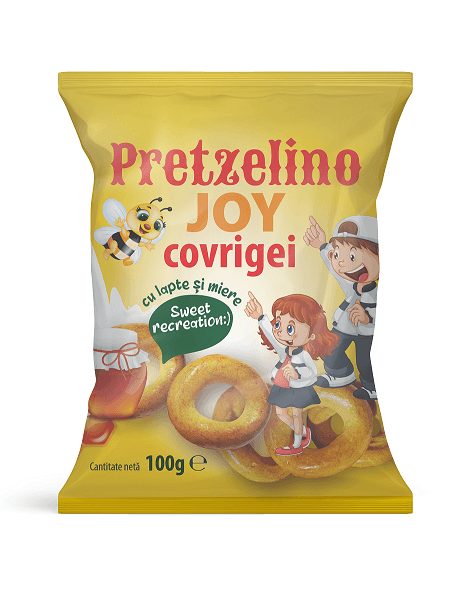 covrigei cu lape si miere Pretzelino Joy 100g